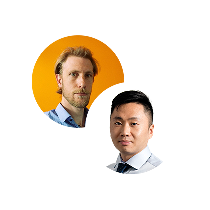 Picture of Thomas Heegaard and Daniel Zhou